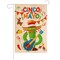 G128 Garden Flag Cinco De Mayo Cactus Double Sided 12"x18" Blockout Fabric | Outdoor Seasonal Holiday Home Yard Decor